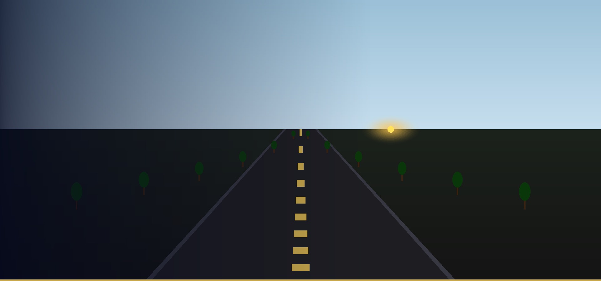 Dawn driving